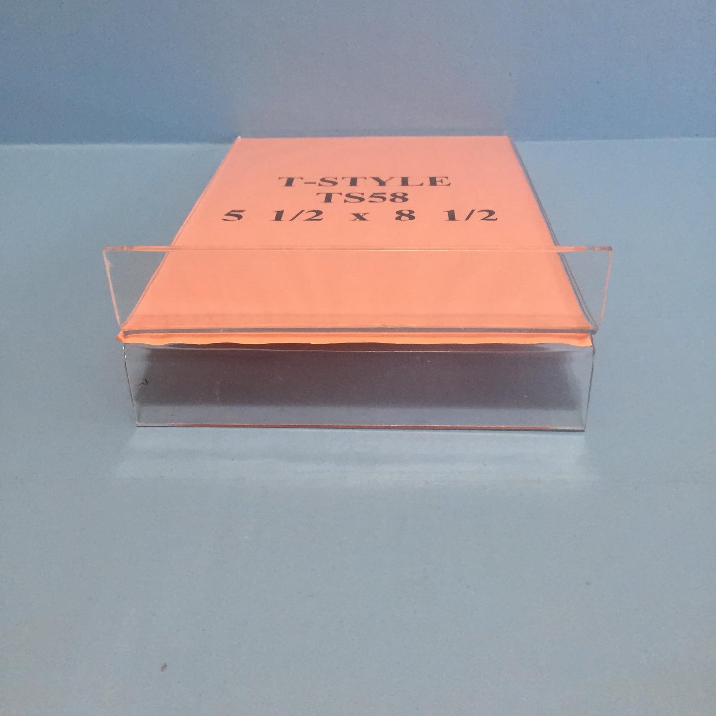 5 1/2”W x 8 1/2”H Acrylic Sign Holder for Countertops, Tabletops, Shelves