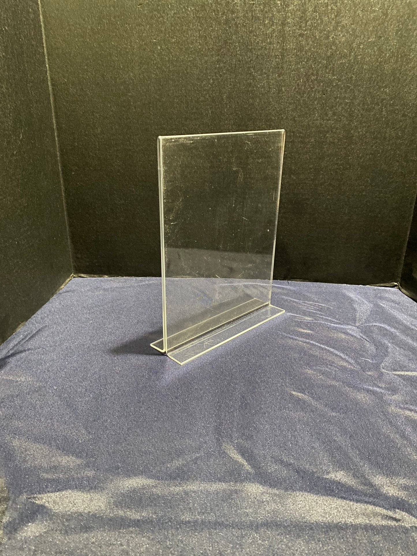 8”W x 10”H Acrylic Sign Holder for Countertops, Shelves and Retail Displays