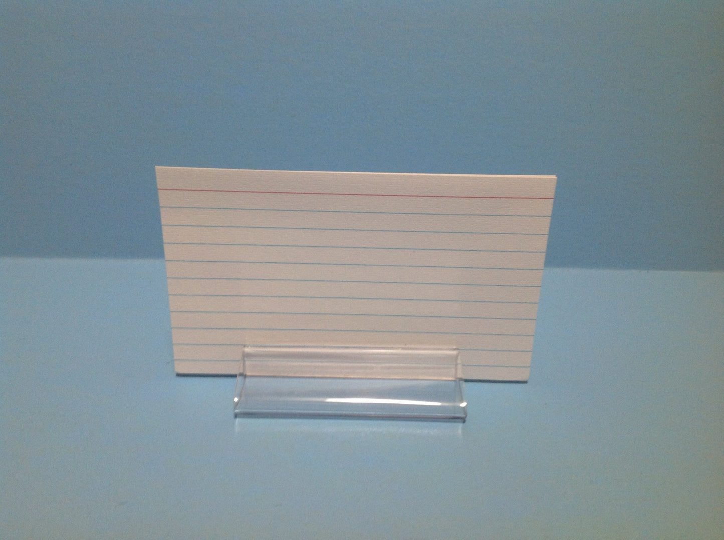 Acrylic Card Holder Displays 3” or 6”