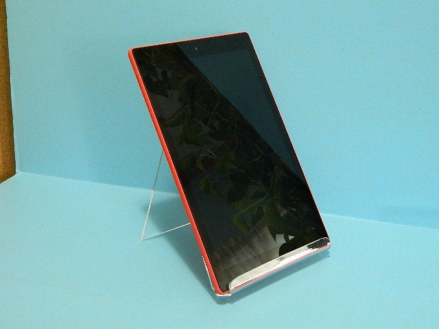 6" Non Adjustable Clear Acrylic Display Stand.
