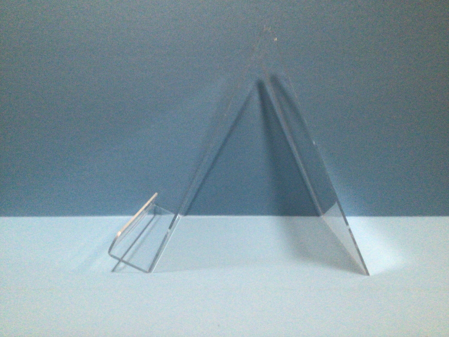 10" Non Adjustable Clear Acrylic Display Stand.