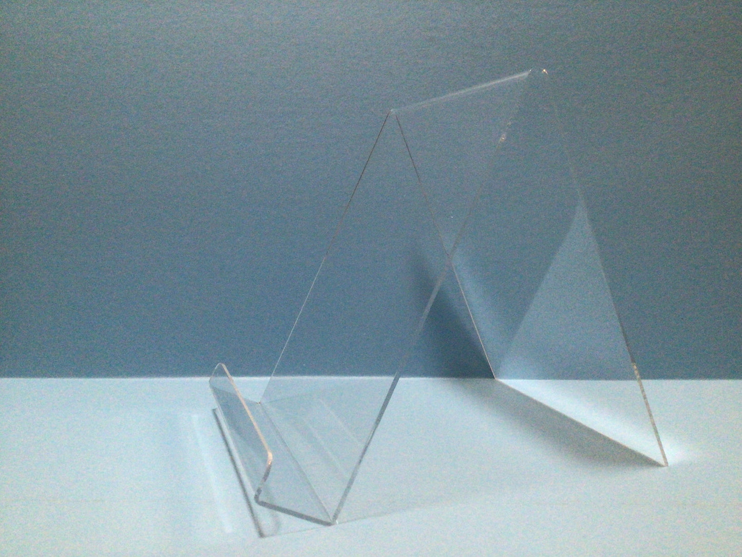 10" Non Adjustable Clear Acrylic Display Stand.