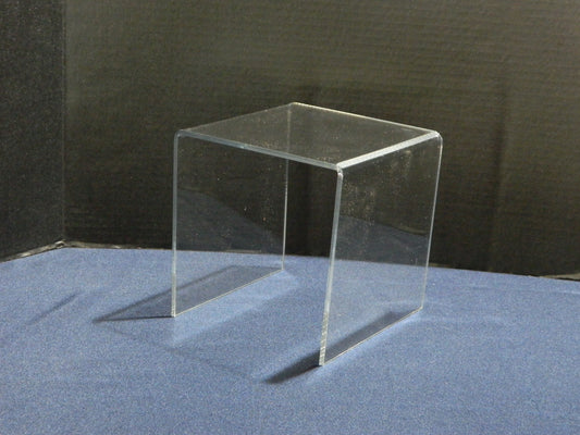 Clear Acrylic Riser 6"L x 6"W x 6"H