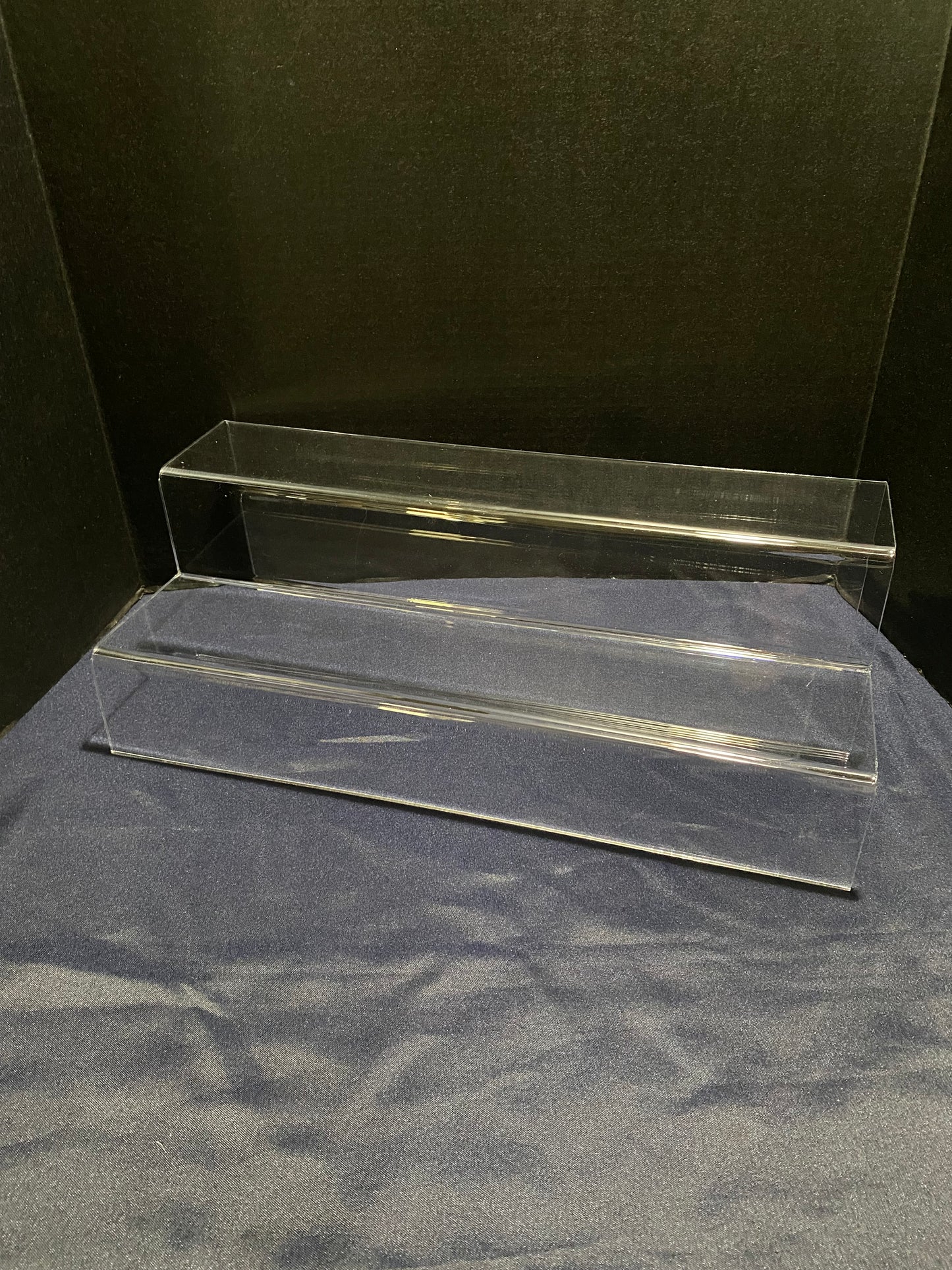 Clear Acrylic Two Step Riser 6"H x 12"W x 8"L