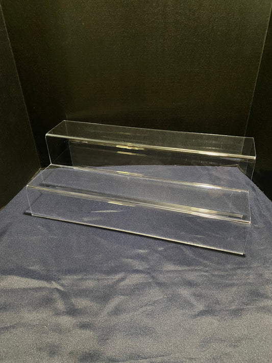 Clear Acrylic Two Step Riser 6"H x 12"W x 8"L
