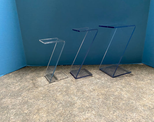 Acrylic Baseball Helmet Stands, Big Helmets or Mini Helmets