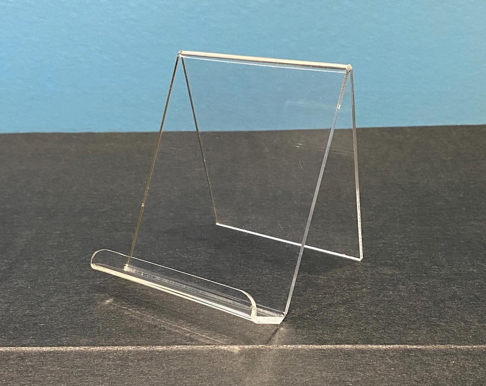 4" Non Adjustable acrylic display stand
