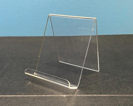 4" Non Adjustable acrylic display stand